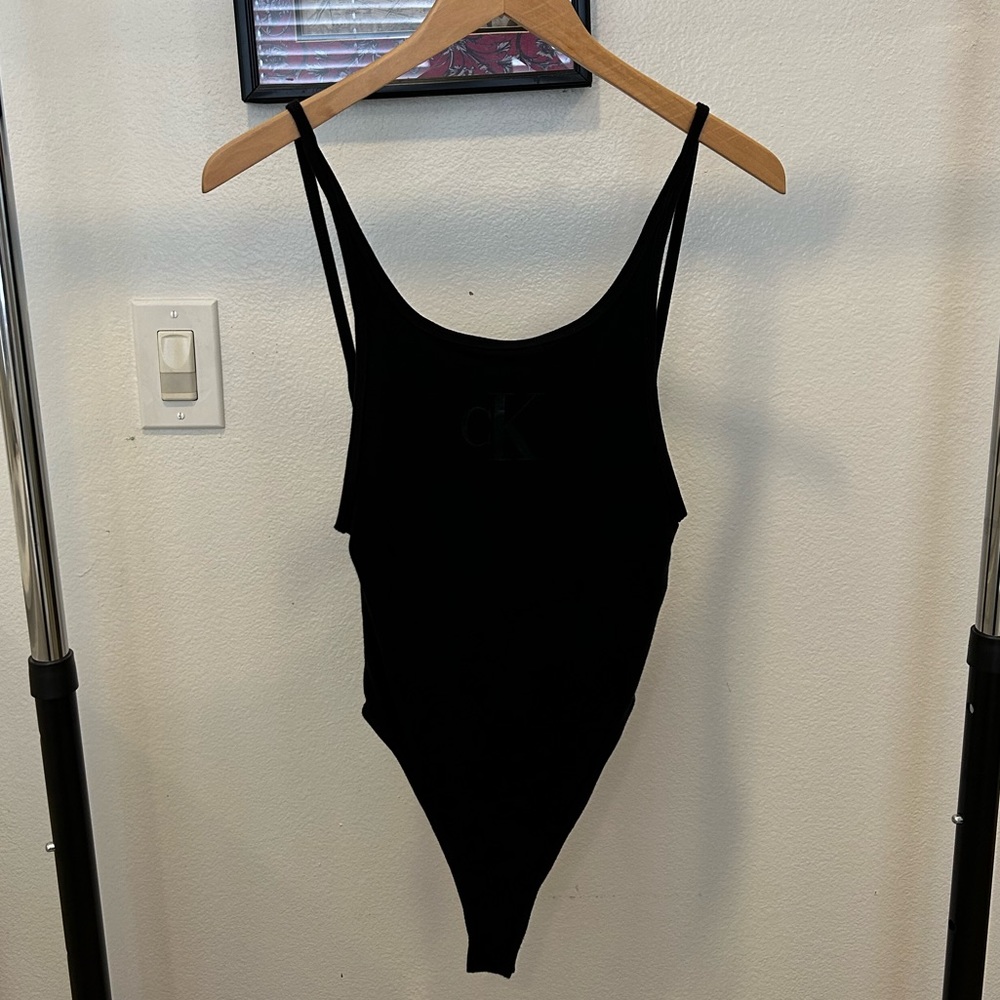 Calvin Klein Jeans Monogram Bodysuit XS